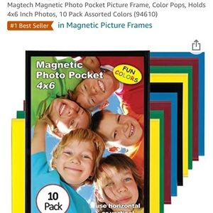 10 4x6 inch photo pockets. Brand new